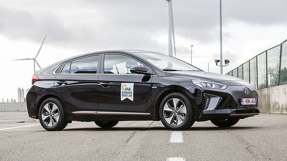 Hyundai Ioniq EV winnaar VAB-Gezinswagen van het Jaar