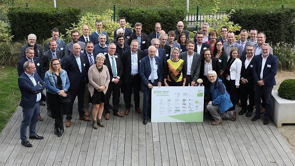 Signature d'un nouveau Green Deal en Flandre