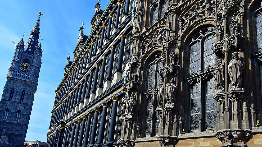 Renovatie dak Gents stadhuis van start