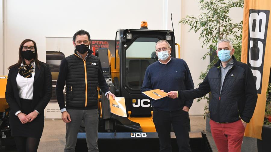 JCB Belgium NV en AB Lens Motor gaan partnerschap aan