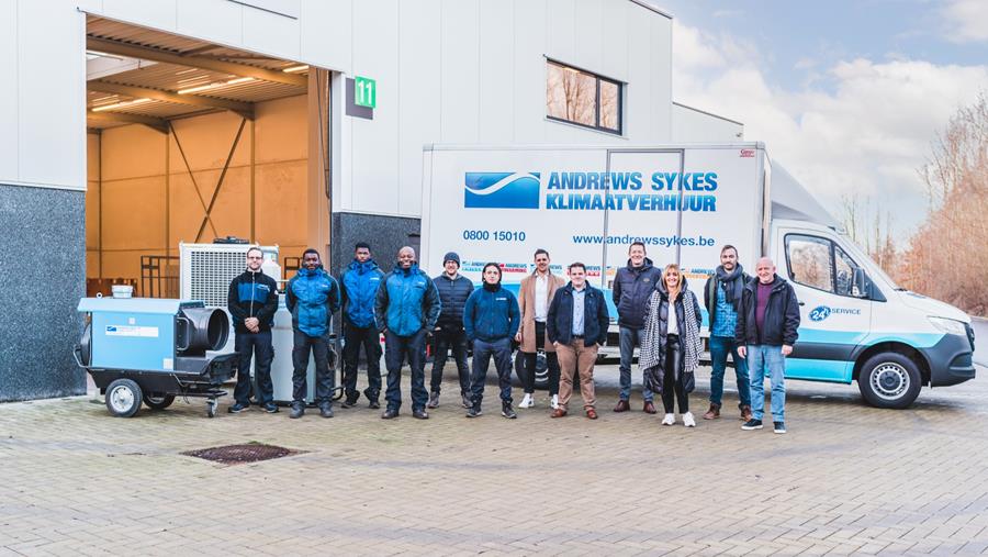 Andrews Sykes opent nieuw depot in België