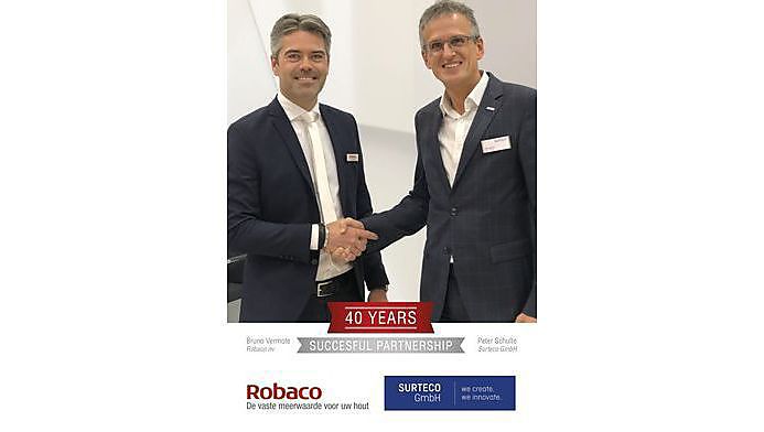 40 ans de collaboration entre Robaco & Surteco