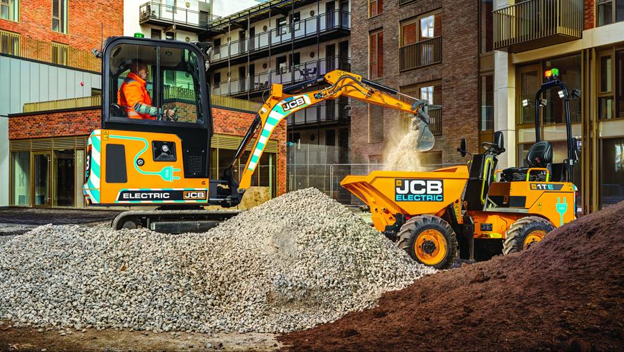 Ontdek het elektrische gamma van JCB