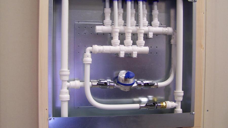 FULL FLOW MANIFOLD: UNIVERSELE PVDF-VERDELER