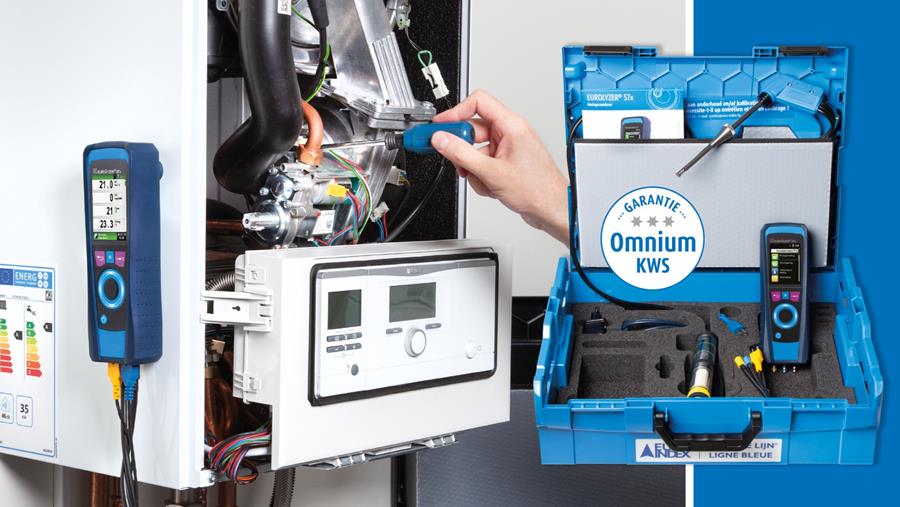 Rookgasanalyser mét OmniumKWS-serviceformule