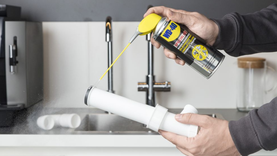 WD-40 Specialist® Siliconenspray voor uw sanitair onderhoud