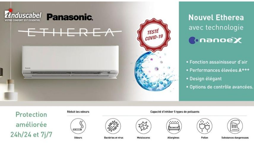 Etherea de Panasonic, offrez le meilleur à votre santé !