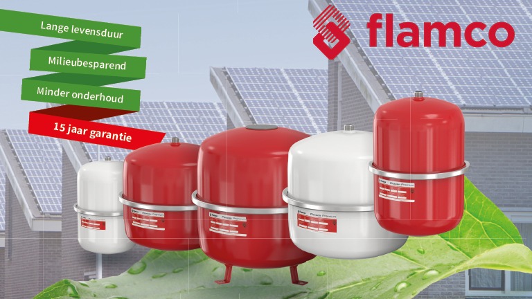 Les vases d'expansion Flexcon Premium sont beaucoup plus durables