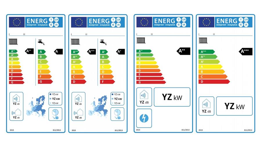 Nieuwe energielabels voor verwarmingstoestellen