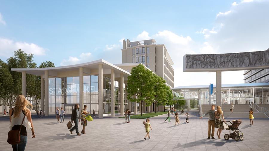 Renovatie Gentse oude stadsbibliotheek