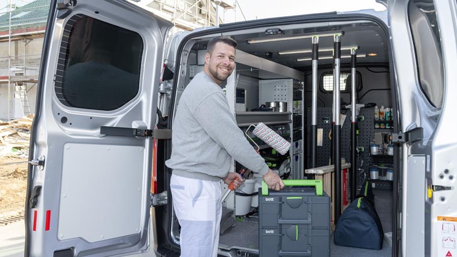 LE VÉHICULE D'ENTREPRISE IDÉAL POUR PEINTRES